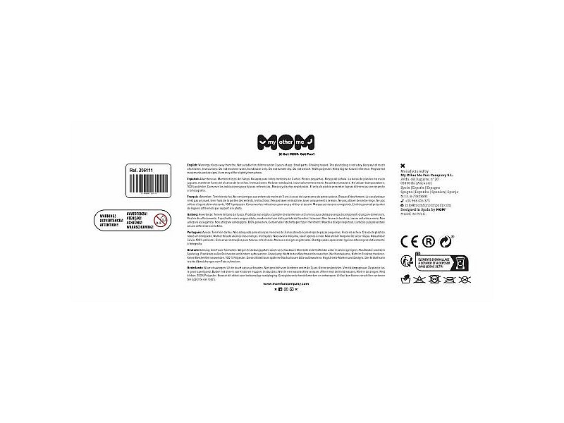 Маскировъчен костюм за деца My Other Me Пеперуди M 10-12 години