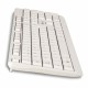 Клавиатура NGS NGS-KEYBOARD-0284 Бял Испанска Qwerty