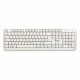 Клавиатура NGS NGS-KEYBOARD-0284 Бял Испанска Qwerty