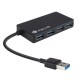 USB извод NGS NGS-HUB-0044 Черен 480 Mbps