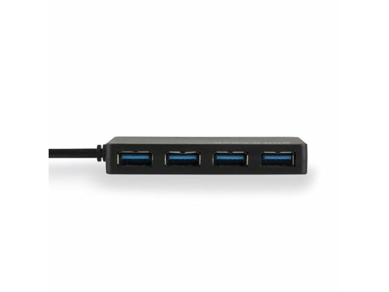USB извод NGS NGS-HUB-0044 Черен 480 Mbps