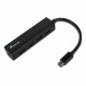 Гнездо с 4 USB порта NGS WONDERHUB4 Черен 5 Gbps