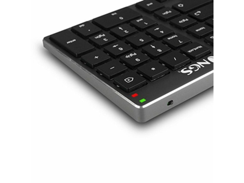 Клавиатура NGS FORTUNE-BT ESPAÑOL Сив Испанска Qwerty