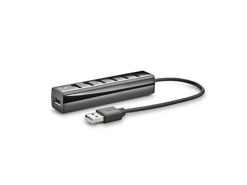 USB извод NGS IHUB7 TINY Черен
