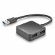 USB извод NGS IHUB3.0TINY Черен