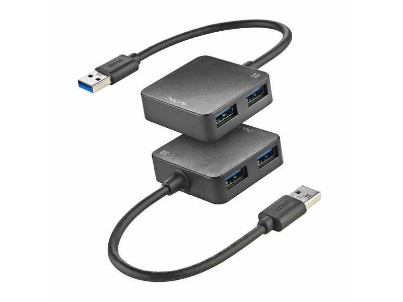 USB извод NGS IHUB3.0TINY Черен