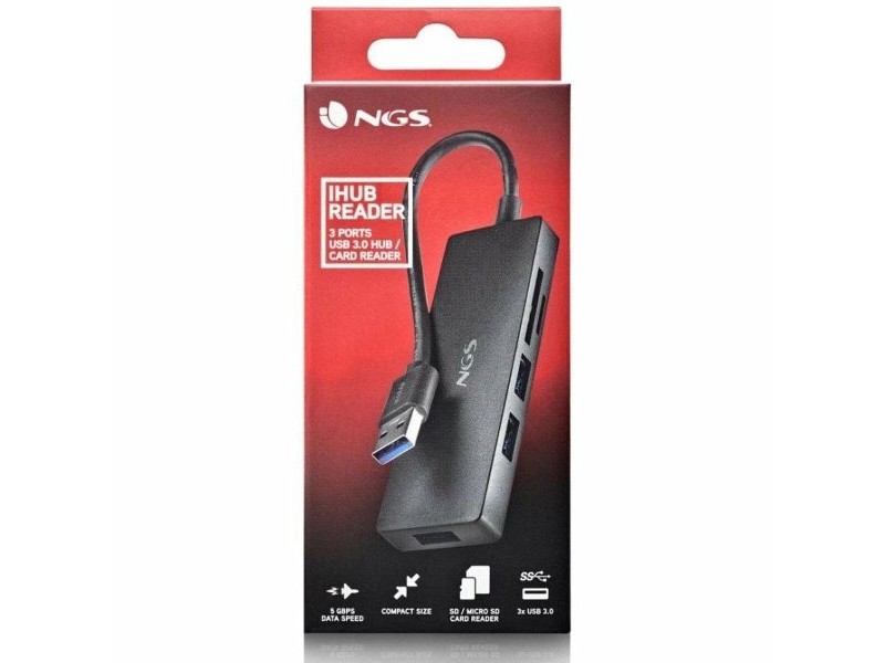 USB извод NGS IHUBREADER USB x 3