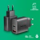 Зарядно за лаптоп NGS ERA20WBLACK 20 W Черен