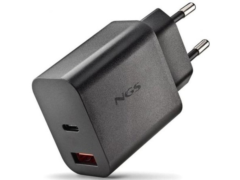Зарядно за лаптоп NGS ERA20WBLACK 20 W Черен