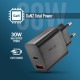 Зарядно за лаптоп NGS ERA30WBLACK 30 W Черен