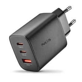 Зарядно за лаптоп NGS ERA65WBLACK 65 W Черен