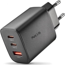 Зарядно за лаптоп NGS ERA65WBLACK 65 W Черен