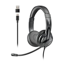 Слушалки NGS VOX605USBC Черен