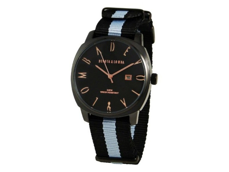 Мъжки часовник Devota & Lomba DL008MSPBKGR-04BLACK (Ø 42 mm)