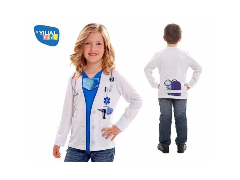 Детски костюм My Other Me Mr. & Mrs. Doctor 8-10 години Многоцветен
