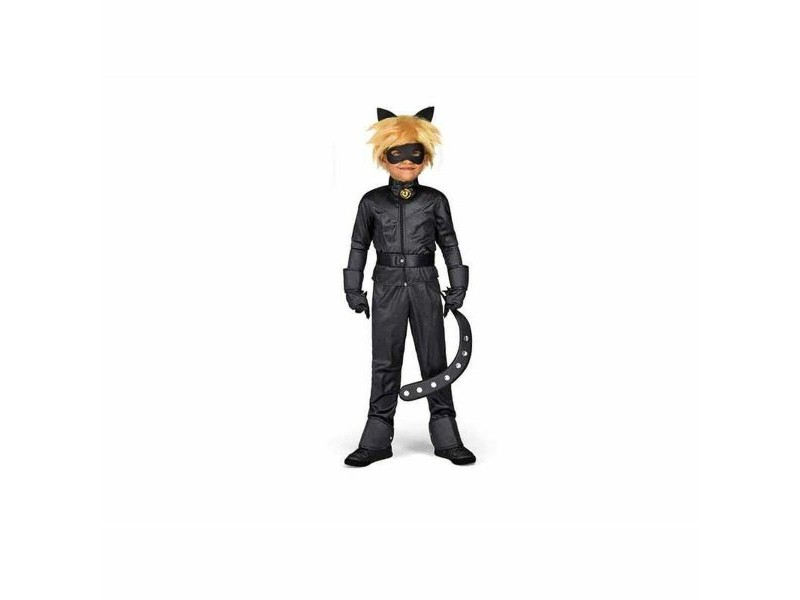 Маскировъчен костюм за деца My Other Me Cat Noir 6-8 години Черен