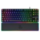 Клавиатура с мишка Newskill NS-KB-GUNGNYRT-GAT-R Черен испански QWERTY Клавиатура с мишка Newskill NS-KB-GUNGNYRT-GAT-R Черен испански QWERTY