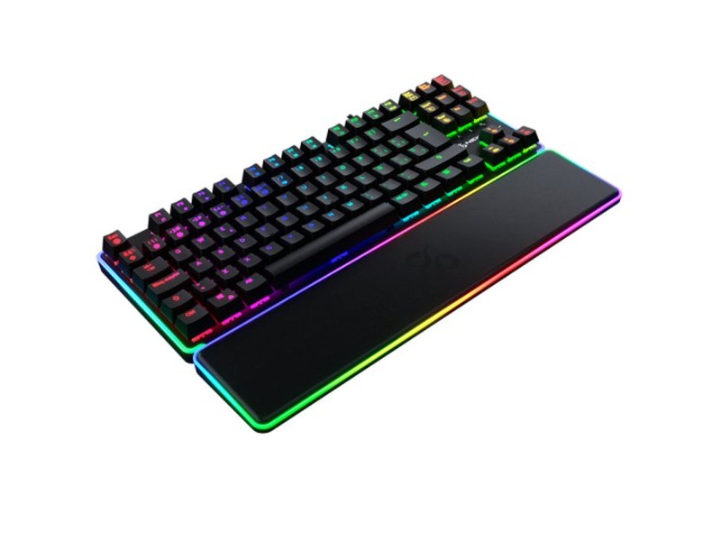 Клавиатура с мишка Newskill NS-KB-GUNGNYRT-GAT-R Черен испански QWERTY Клавиатура с мишка Newskill NS-KB-GUNGNYRT-GAT-R Черен испански QWERTY