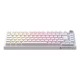 Безжична клавиатура Newskill NS-KB-PYROSPRO-IV Бял Испанска Qwerty QWERTY