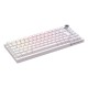 Безжична клавиатура Newskill NS-KB-PYROSPRO-IV Бял Испанска Qwerty QWERTY