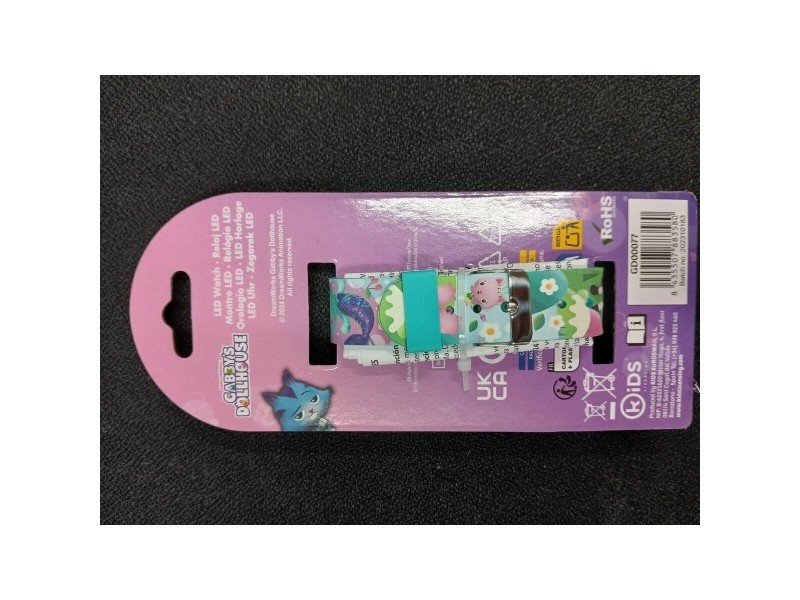 Детски смарт часовник Kids Licensing Черен Ø 35 mm Време Календар 18 x 7,5 x 3 cm