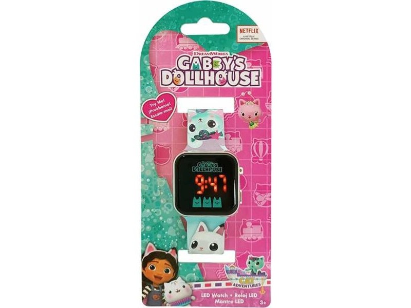 Детски смарт часовник Kids Licensing Черен Ø 35 mm Време Календар 18 x 7,5 x 3 cm
