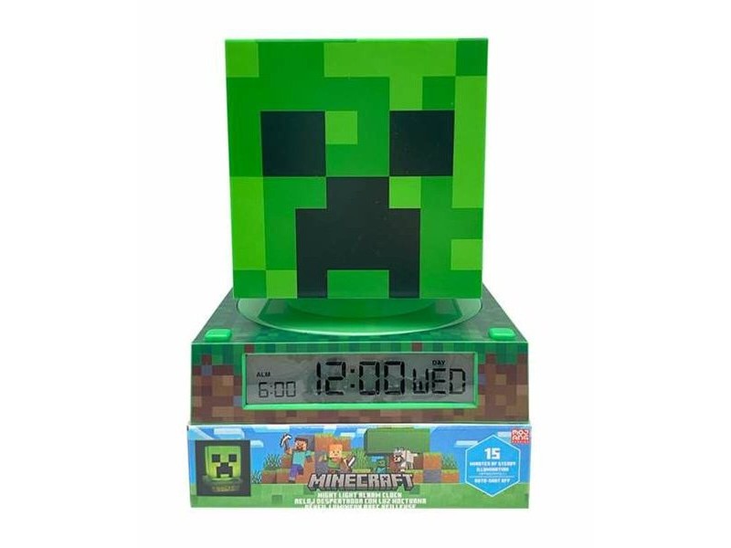 Настолна лампа Minecraft Зелен