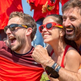 Сгъваеми слънчеви очила Sunfold Spain Black