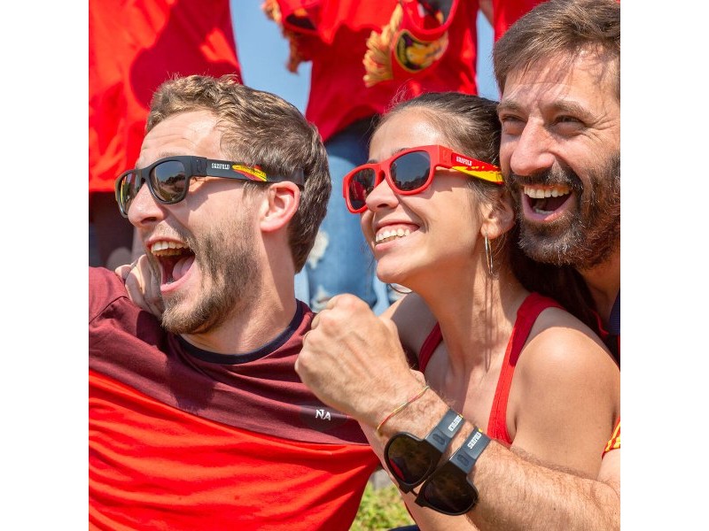 Сгъваеми слънчеви очила Sunfold Spain Red