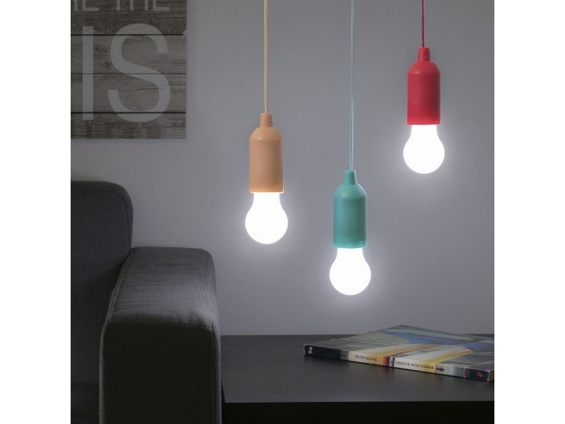 Преносима LED Крушка с Кабел Bulby InnovaGoods