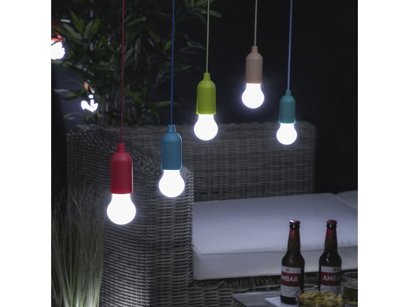 Преносима LED Крушка с Кабел Bulby InnovaGoods