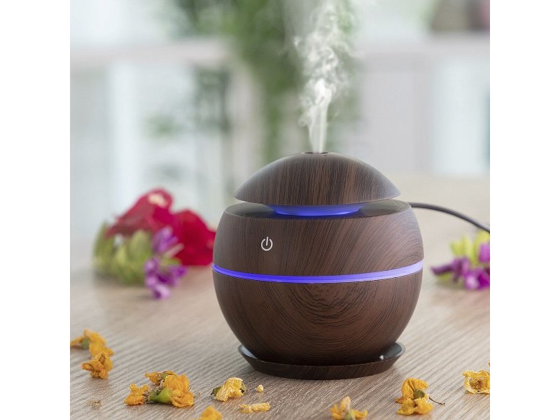 Мини Овлажнител Ароматизатор Dark Walnut InnovaGoods