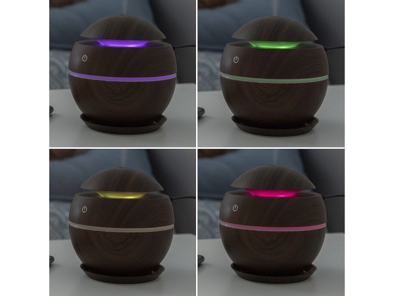 Мини Овлажнител Ароматизатор Dark Walnut InnovaGoods
