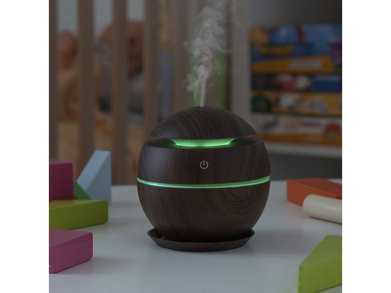 Мини Овлажнител Ароматизатор Dark Walnut InnovaGoods