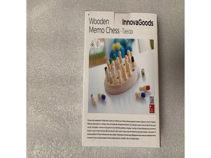 Дървена игра за памет Taeda InnovaGoods 26 Части