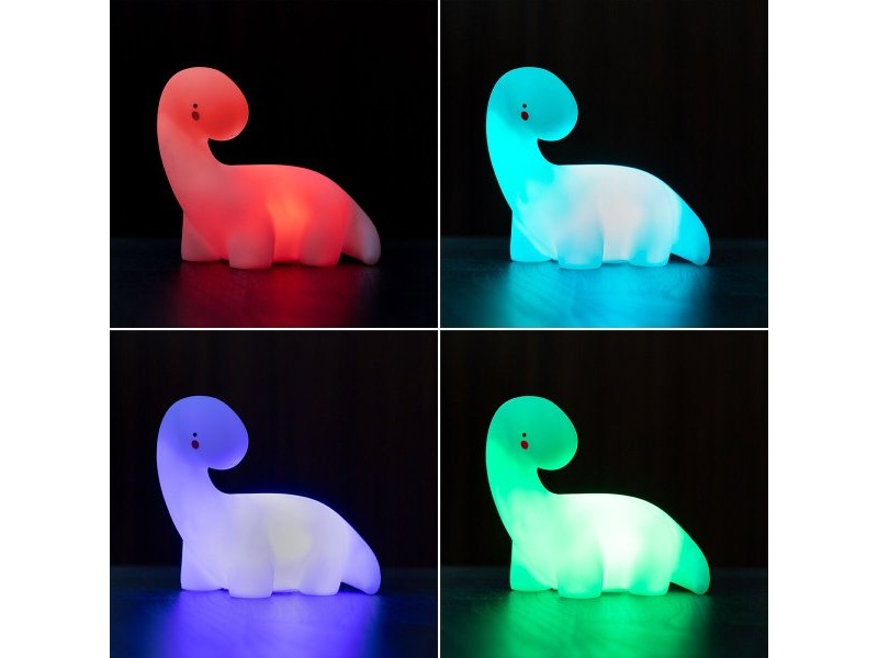 Многоцветна LED Лампа  Динозавър Lightosaurus InnovaGoods