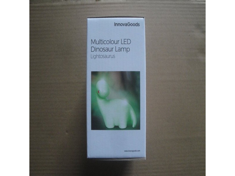 Многоцветна LED Лампа Динозавър Lightosaurus InnovaGoods Многоцветна LED Лампа Динозавър Lightosaurus InnovaGoods