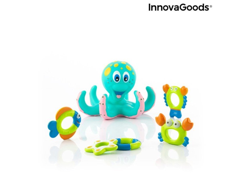Плаващ октопод с пръстени Ringtopus InnovaGoods (След ремонт B)
