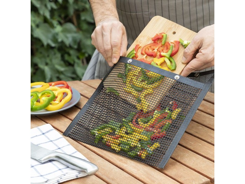Мрежести Торби за Барбекю BBQNet InnovaGoods (опаковка от 2)