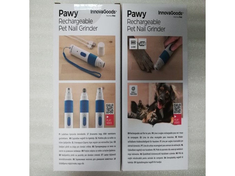 Презареждаща се Пила за Нокти за Домашни Любимци Pawy InnovaGoods