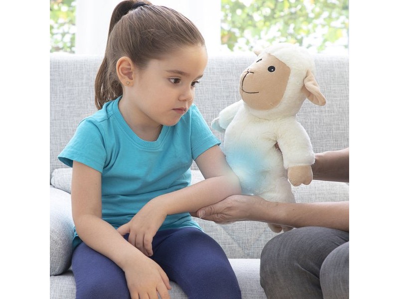 Плюшена овца с топлинен и студен ефект Wooly InnovaGoods