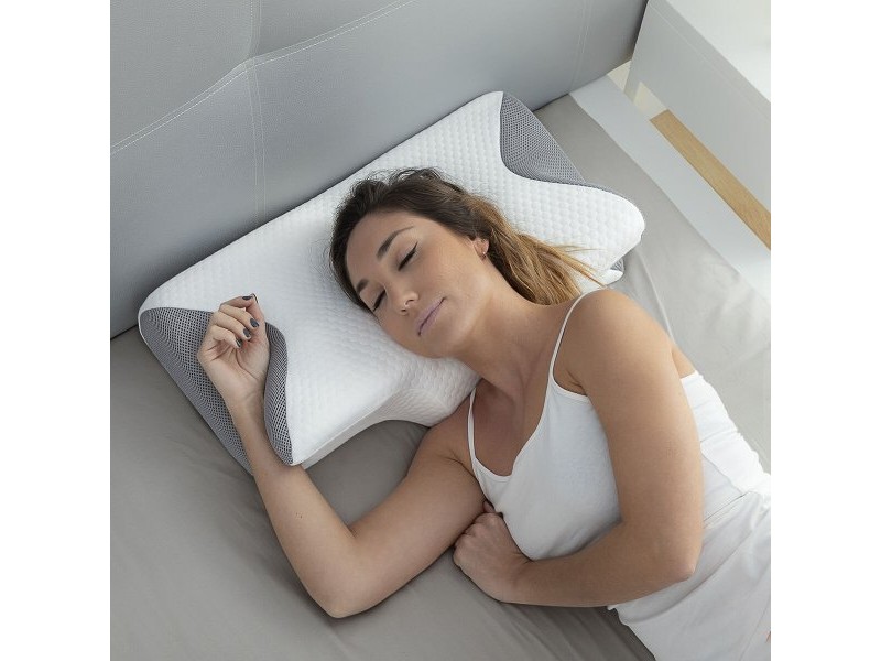 Вискоеластична Възглавница за Врат с Ергономичен Контур Conforti InnovaGoods
