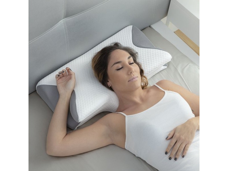 Вискоеластична Възглавница за Врат с Ергономичен Контур Conforti InnovaGoods