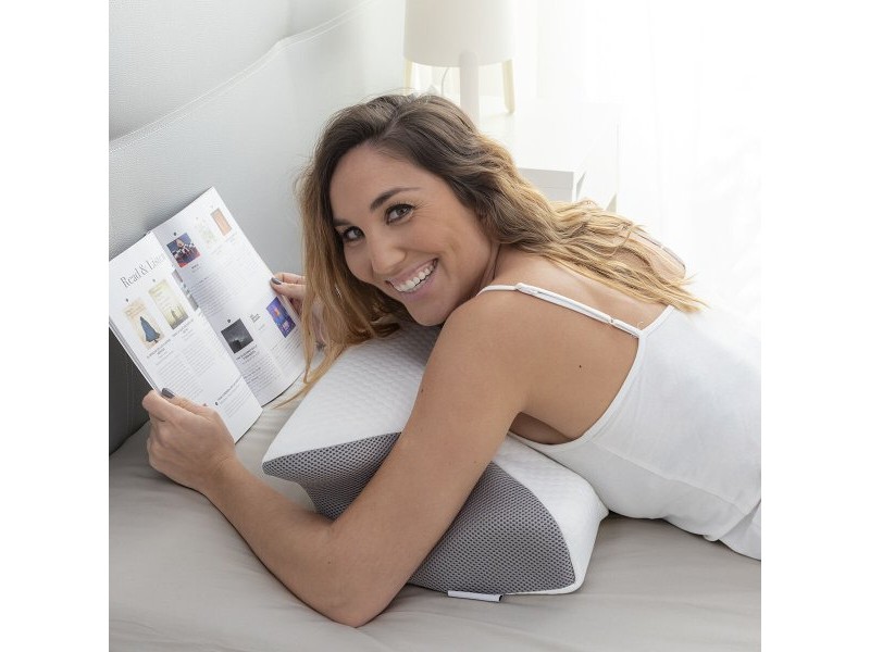 Вискоеластична Възглавница за Врат с Ергономичен Контур Conforti InnovaGoods