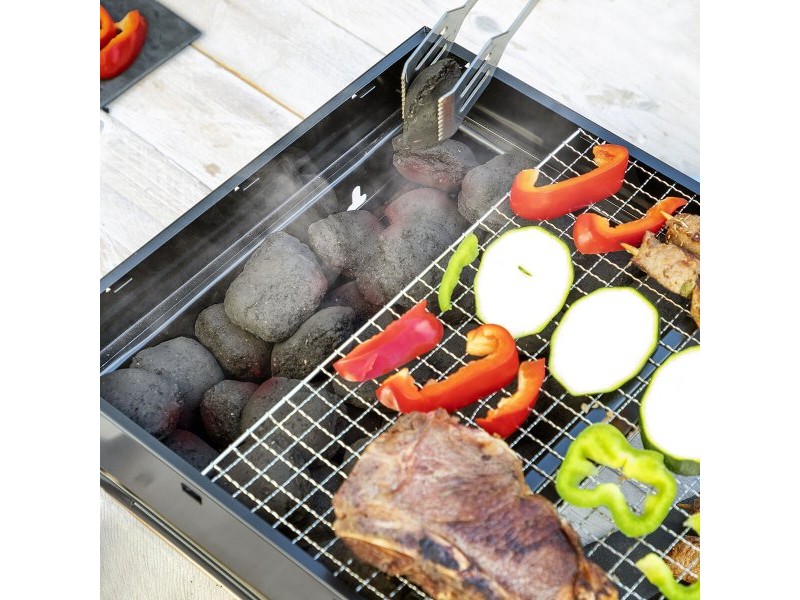 Преносимо Сгъваемо Барбекю за Въглища BearBQ InnovaGoods