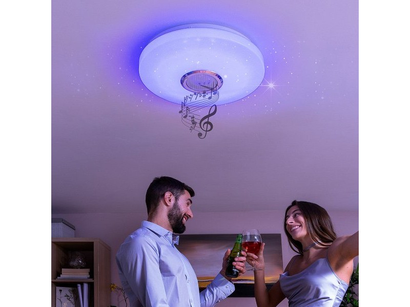 LED Плафониер с Високоговорител Lumavox InnovaGoods