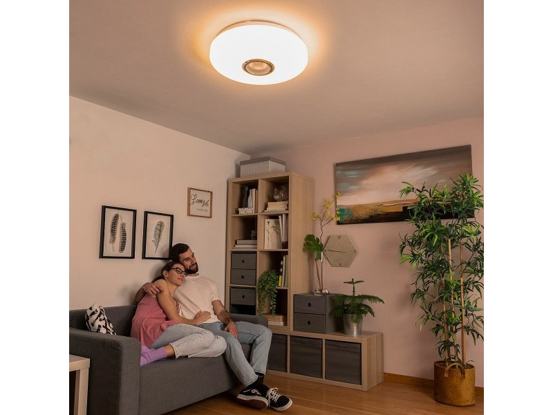 LED Плафониер с Високоговорител Lumavox InnovaGoods