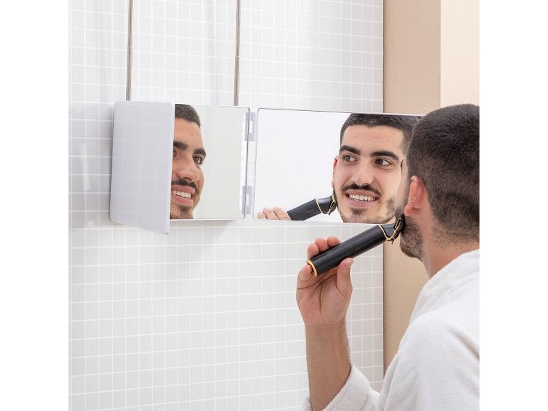Огледало за баня с LED светлина и 360º визия SelfKut InnovaGoods