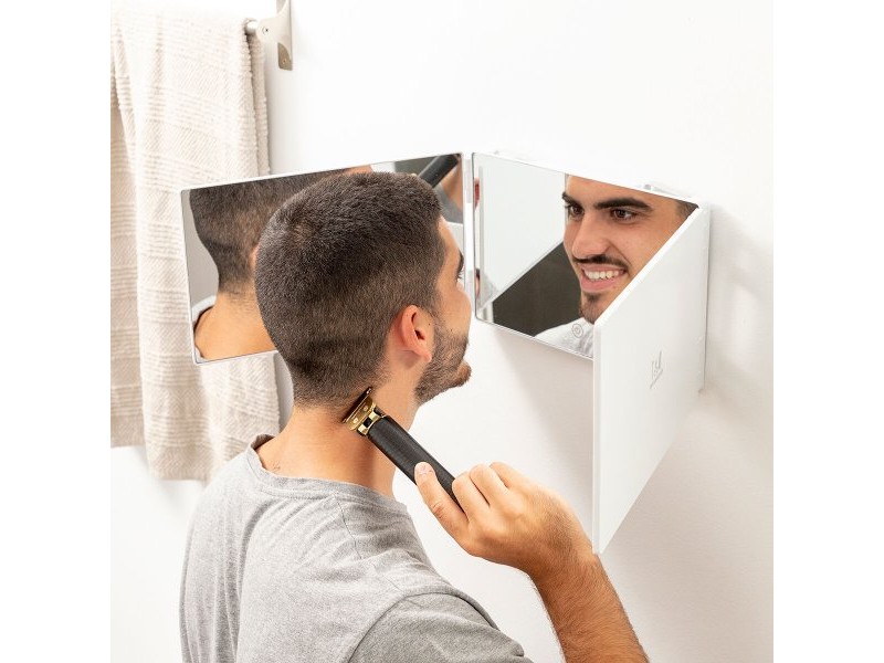 Огледало за баня с LED светлина и 360º визия SelfKut InnovaGoods