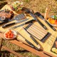 Комплект Прибори за Барбекю с Куфарче BBSet InnovaGoods 12 Части